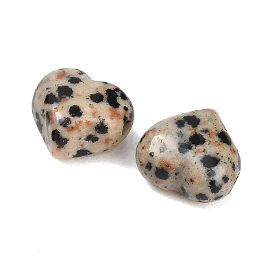 Natural Dalmatian Jasper Beads GG-CBA4A3B-C34-01-1