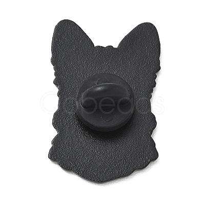 Schnauzer with Red Bowtie Alloy Enamel Pins LS-AL-CBA6DDE-03B-1