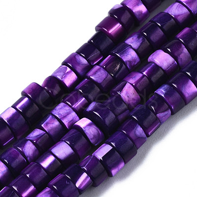 Natural Trochus Shell Beads Strands SHEL-S278-027A-1