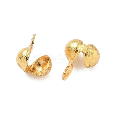 Brass Bead Tips KK-H532-03B-G-1
