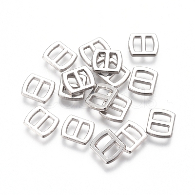 Mini Alloy Buckles PALLOY-WH0067-76-P-1