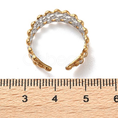 304 Stainless Steel Finger Rings RJEW-P170-02A-G-1