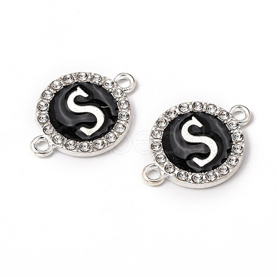 Alloy Enamel Links Connectors ENAM-TAC0003-01S-02S-1