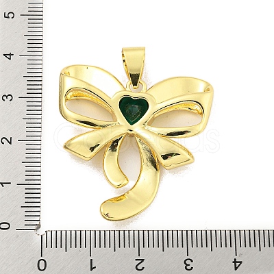 Golden Brass Pendant KK-R159-35G-02-1