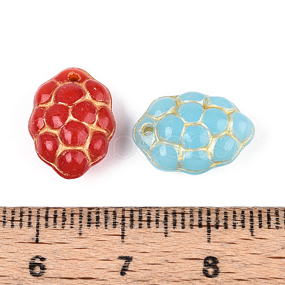 Grape Glass Beads GLAA-T025-32M-1