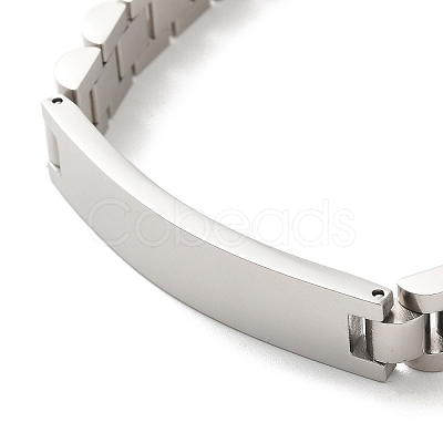 Non-Tarnish 304 Stainless Steel Bracelets BJEW-I129-I-P-1