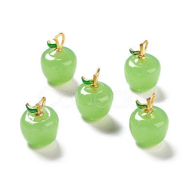 Handmade Lampwork Pendants LAMP-A150-06MG-08-1