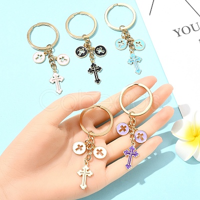 Alloy Enamel Keychain KEYC-YW00165-01-1