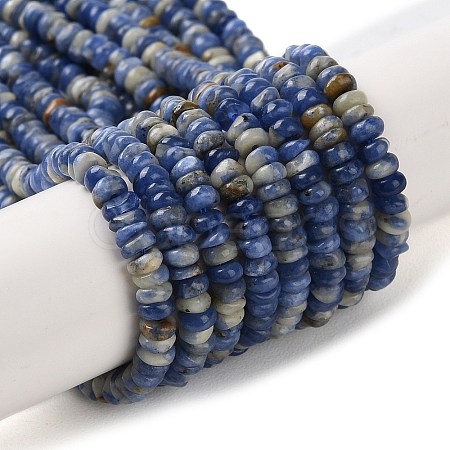 Natural Sodalite Beads Strands G-H292-A08-01-1