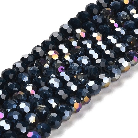 Opaque Glass Beads Stands EGLA-A035-P6mm-B19-1