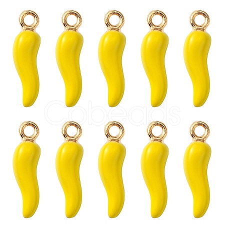 Alloy Enamel Pendants X1-ENAM-N054-70E-1