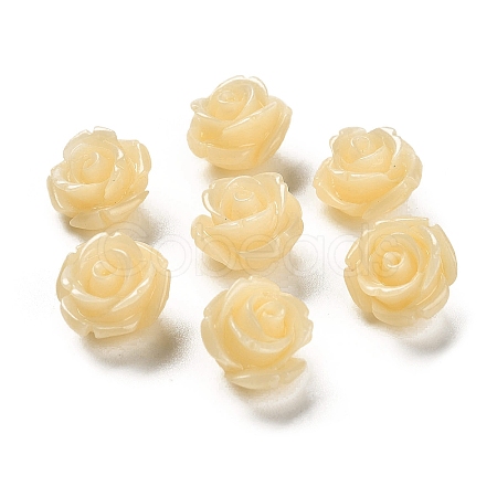 Synthetic Coral Carved Beads CORA-H003-01A-06-1