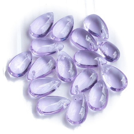 Transpaarent Glass Beads GLAA-WH0001-02A-25-1