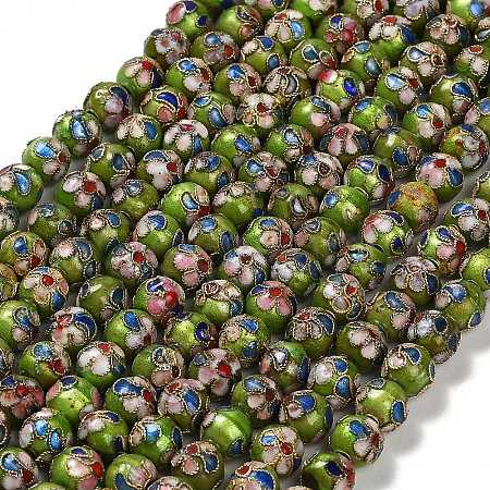 Handmade Cloisonne Beads CLB-O001-M10-03-1