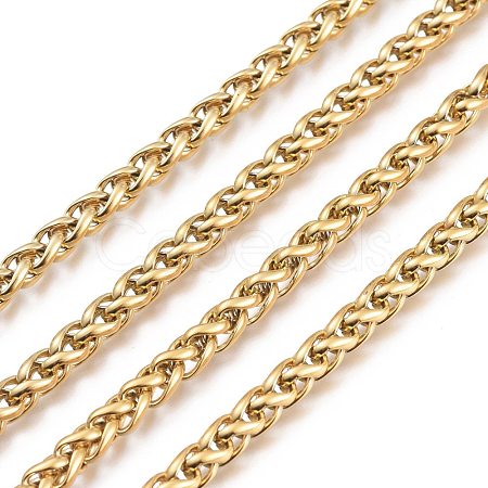 304 Stainless Steel Wheat Chains CHS-M001-01G-1