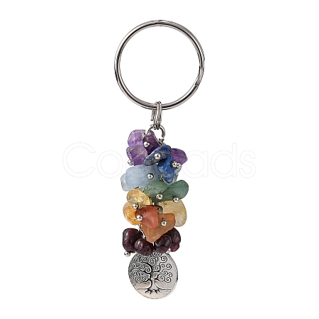 Natural Gemstone Keychain X-KEYC-JKC00163-03-1
