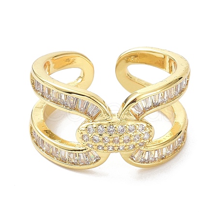 Real 18K Gold Plated Wide Band for Women X-ZIRC-C021-12G-1