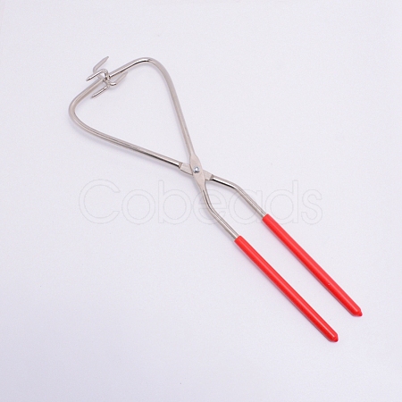 Stainless Steel Crucible Tongs TOOL-WH0121-74-1