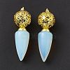 Natural & Synthetic Mixed Stone Big Pendants G-H281-07G-3