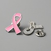 Awareness Ribbon Enamel Pin JEWB-WH0029-29C-1
