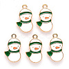 Alloy Enamel Pendants X-ENAM-S121-016B-2