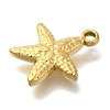 Ocean Theme 304 Stainless Steel Pendants STAS-Z092-06G-03-2