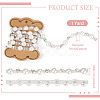 1 Yard Iron Rhinestone Cup Chains FIND-TA0008-17-5