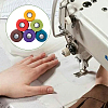 6 Roll 6 Colors 3-Ply Polypropylene Ice Silk Knitting Crochet Yarn OCOR-WR0001-41-5
