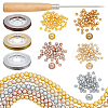 DIY Imitation Pearl Beaded Bracelet Necklace Making Kit DIY-PH0009-34-1