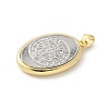 Brass Pendants KK-P294-10G-E-2