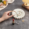 Natural Marble Jewely Display Trays for Necklaces Bracelets Earrings Rings AJEW-WH0880-75B-3