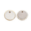 Natural Freshwater Shell Charms SHEL-T018-31A-2
