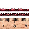 Baking Paint Pearlized Glass Pearl Bead Strands HY-N002-2mm-A13-5