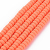 Handmade Polymer Clay Beads Strands CLAY-N008-39-2