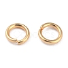 Rack Plating Brass Open Jump Rings X-KK-O139-18E-G-2