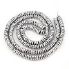 Electroplate Non-magnetic Synthetic Hematite Beads Strands X-G-T061-179K-2