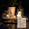 Wood Candle Holder AJEW-WH0268-005-7