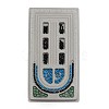 Plastic Necklace Design Board with Flocking TOOL-H001-1-3