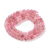 Natural Strawberry Quartz Beads Strands G-I206-26-4mm-2