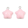 Opaque Resin Pendants RE-CBAF00C-11-2