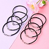 Cowhide Leather Cord Bracelet Making AJEW-JB00016-03-4