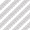 Polyester Braided Lace Ribbons OCOR-WH0060-73B-1