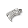 304 Stainless Steel Pendants X-STAS-I330-019P-2
