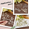 3 Sets 3 Styles Vintage Lace Cut Scrapbook Paper Pads DIY-GF0011-40-5