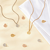 9Pcs 3 Colors 316 Surgical Stainless Steel Charms STAS-DC0009-36-5