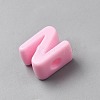 Acrylic European Beads OACR-WH0050-09N-2