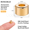60Pcs Brass Beads KK-BC0015-39-2