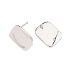 SHEGRACE Brass Stud Earring Findings XGRQ6M688-906P-2