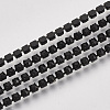 Electrophoresis Iron Rhinestone Strass Chains CHC-Q009-SS12-B01-1