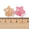 Transparent Crackle Acrylic Beads OACR-B031-08-3